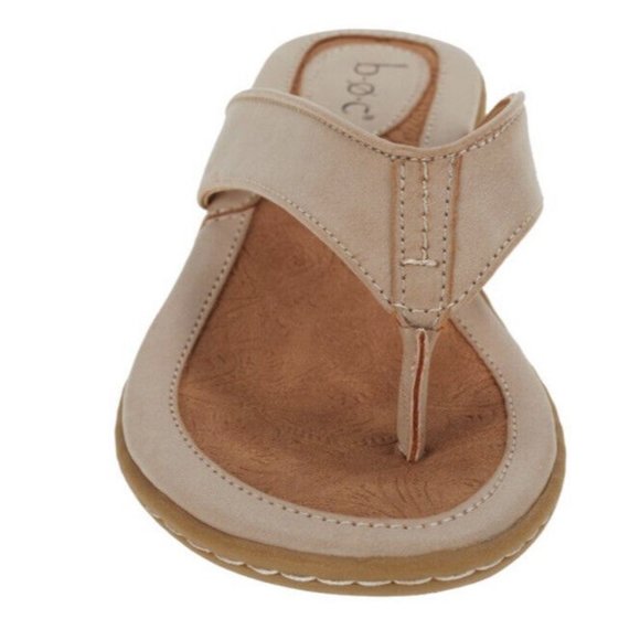 B.O.C. Zita Women's Flip-Flop Thong Toe Post Sandal's Cream Size 10 , 11 New NIB - Picture 4 of 7